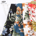 Factory Printed 120Gsm Textile Dress Moss Crepe Fabric